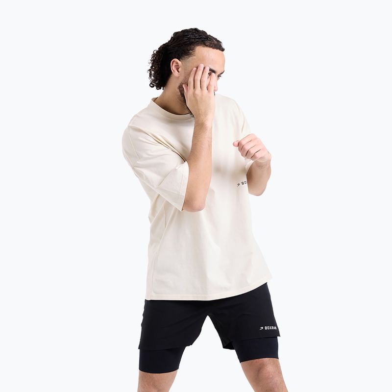Herren-Shirt BOXRAW Sparring Club Oversized washed beige 5