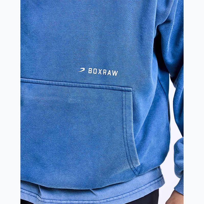 Herrenpullover BOXRAW Sparring Club Oversized Hoodie washed baby blue 8