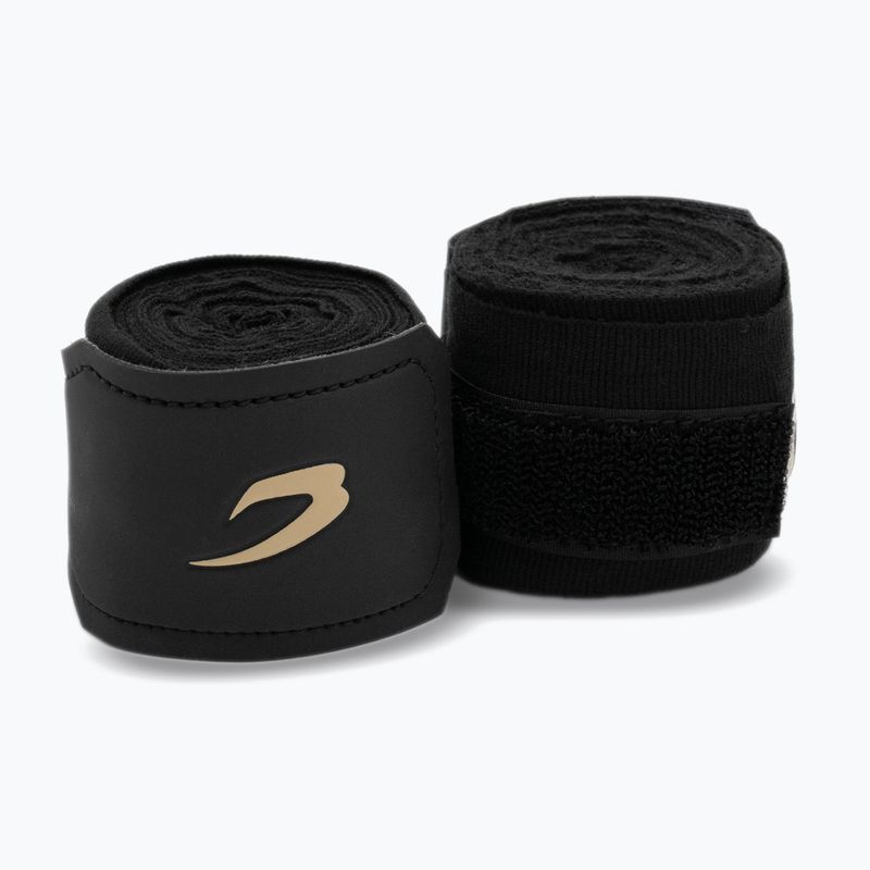 Boxbandagen BOXRAW Sparring Club Hand Wraps 450 cm black 2