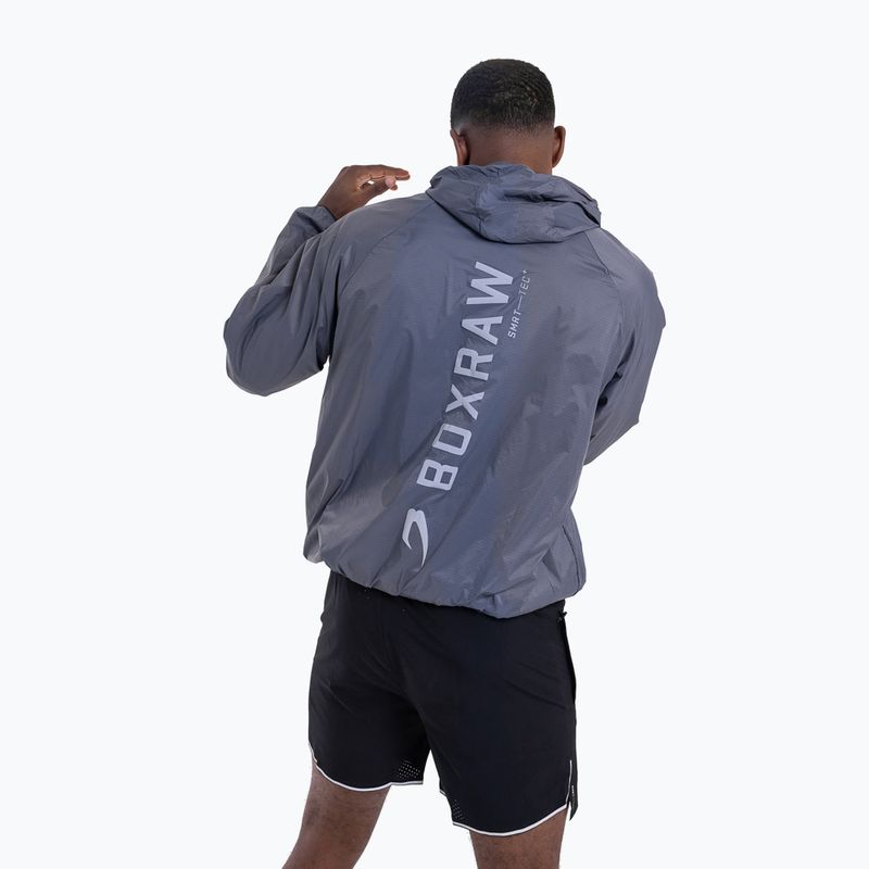Herrenjacke BOXRAW Genaro Zip Up Windbreaker charcoal 3