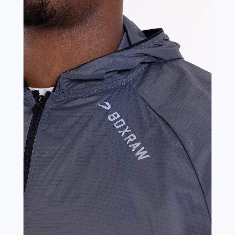 Herrenjacke BOXRAW Genaro Zip Up Windbreaker charcoal 7