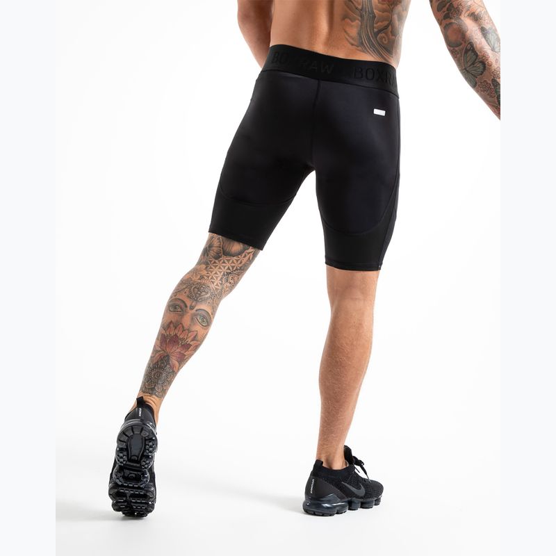 Herren-Trainingsshorts BOXRAW Saddler Compression black 3