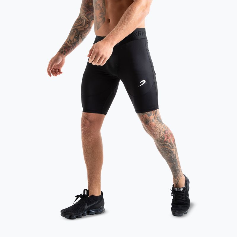 Herren-Trainingsshorts BOXRAW Saddler Compression black 5