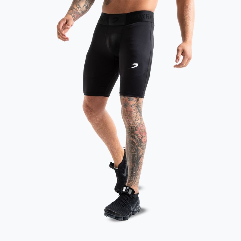 Herren-Trainingsshorts BOXRAW Saddler Compression black 6