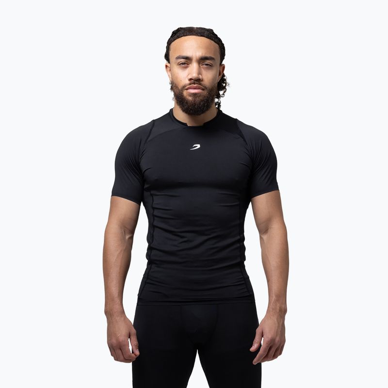 Herren-Shirt BOXRAW Saddler Compression black