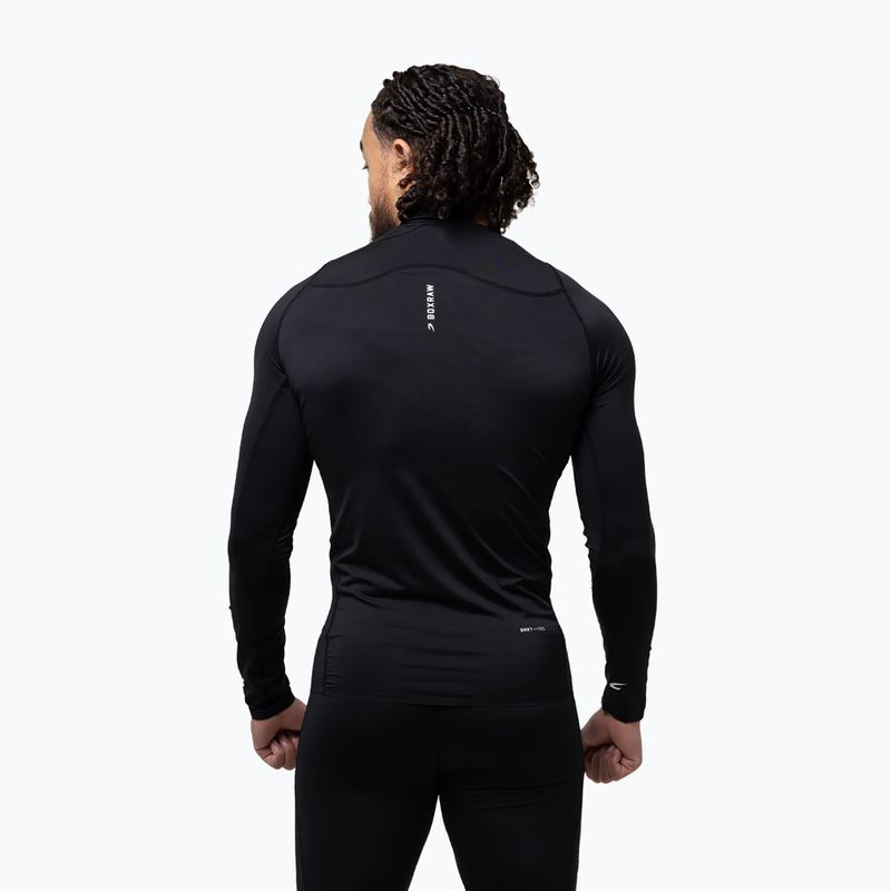 Longsleeve Herren BOXRAW Saddler Compression black 3