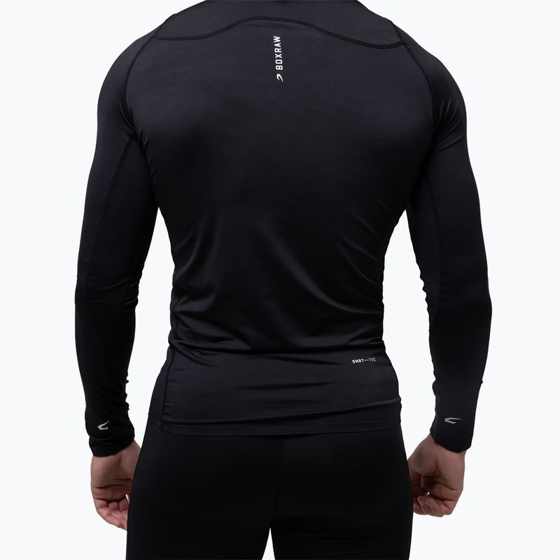 Longsleeve Herren BOXRAW Saddler Compression black 7