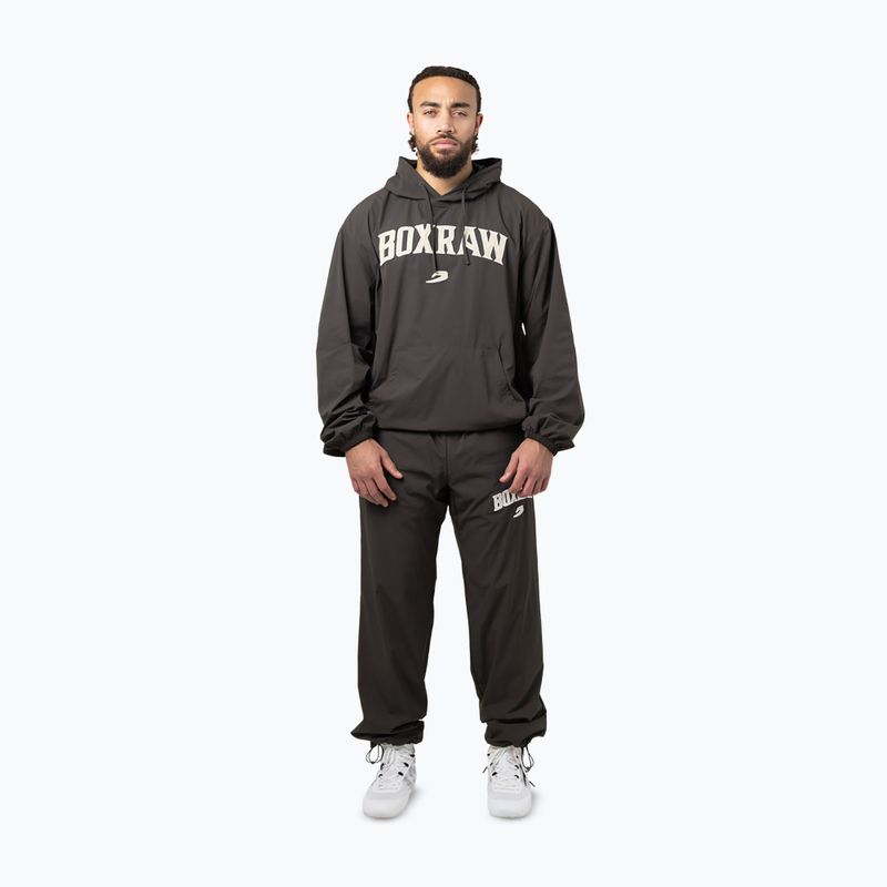 Herrenpullover BOXRAW East Street Shell Hoodie charcoal 2