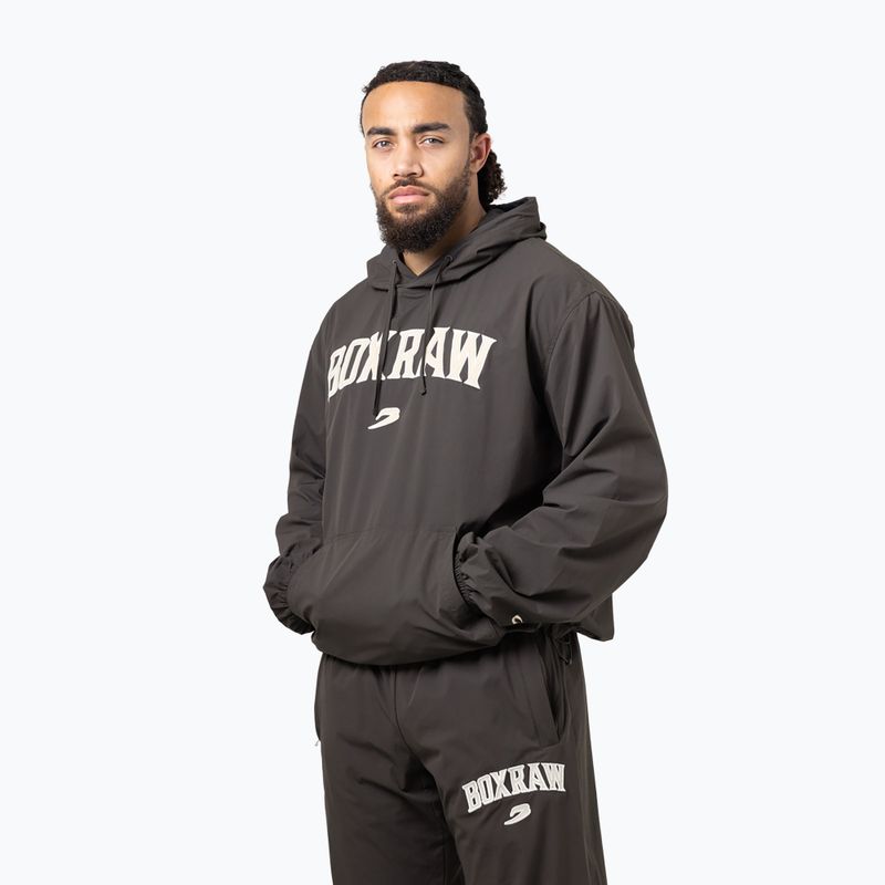 Herrenpullover BOXRAW East Street Shell Hoodie charcoal 4
