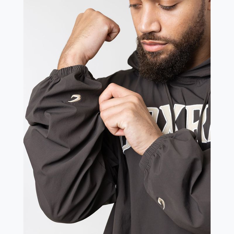 Herrenpullover BOXRAW East Street Shell Hoodie charcoal 5