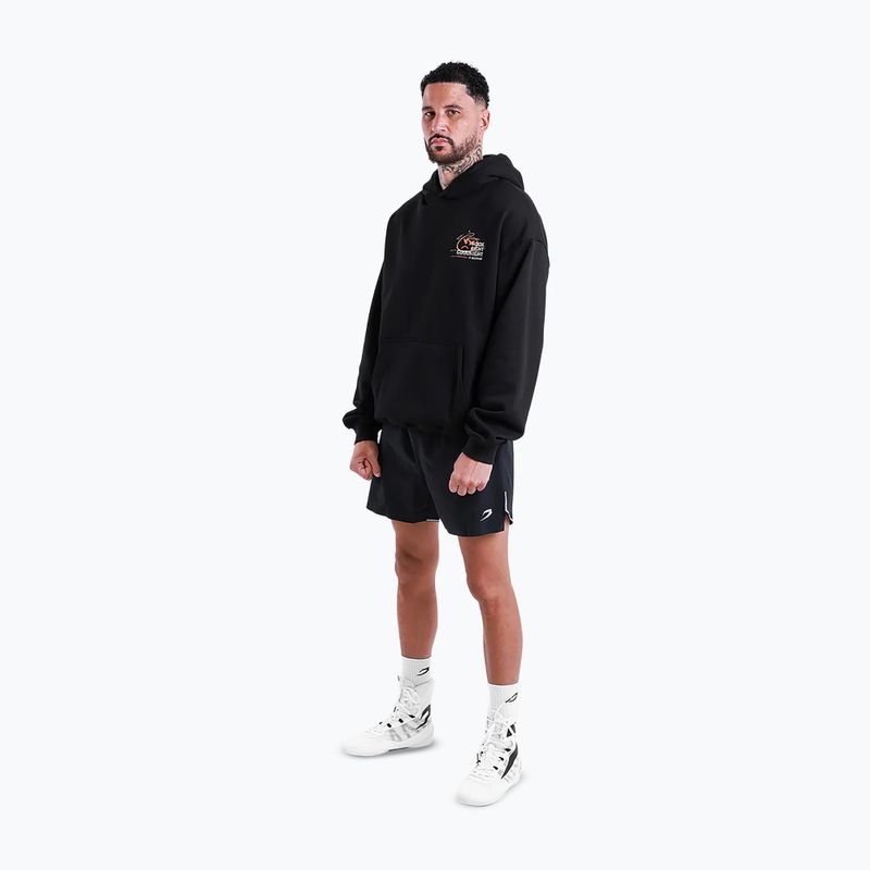 Herrenpullover BOXRAW Hook Right Goodnight Oversized Hoodie black 2
