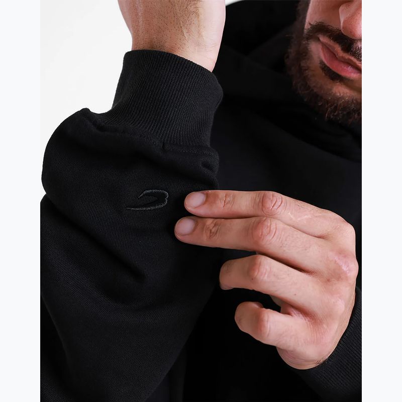 Herrenpullover BOXRAW Hook Right Goodnight Oversized Hoodie black 10