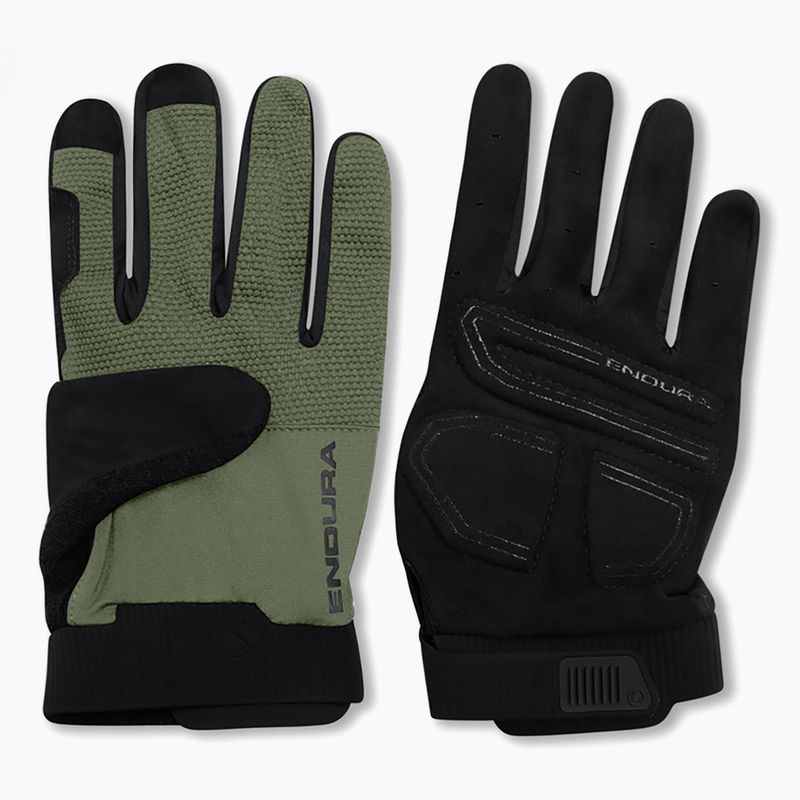 Endura Loop Full Finger Fahrradhandschuhe machair grün