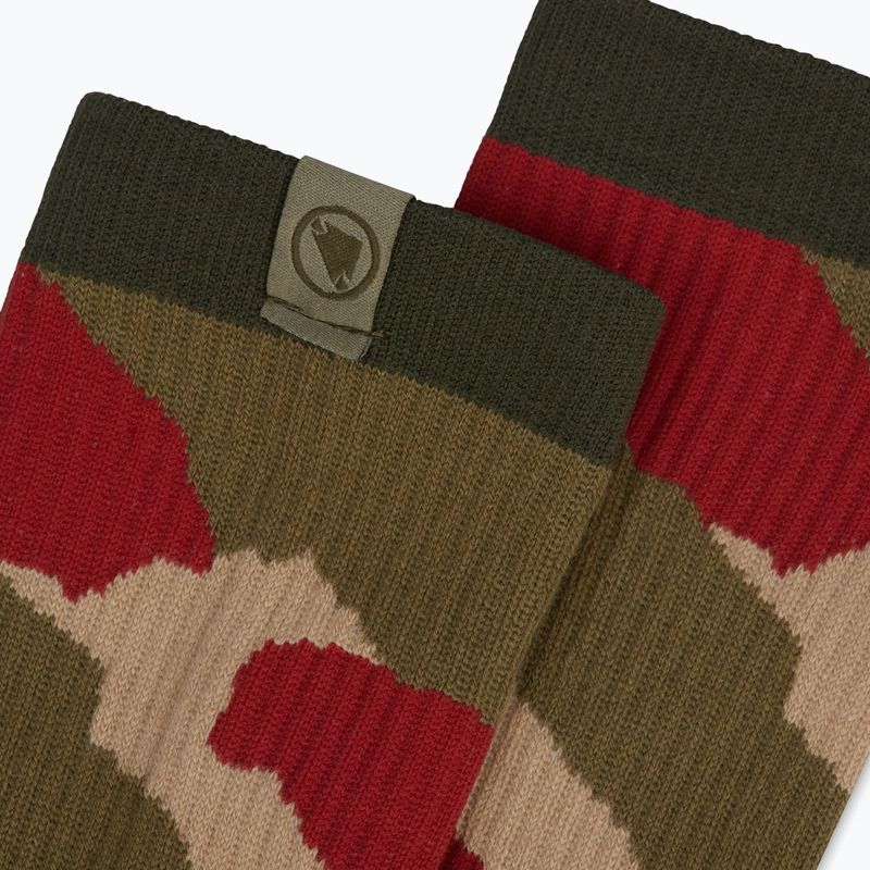 Endura Peak Tweed Socken grün 3