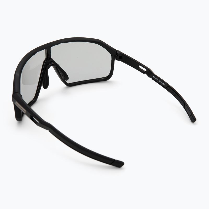 Endura Mullet Photochromic mattschwarz/silberne Blitzspiegel-Sonnenbrille 2
