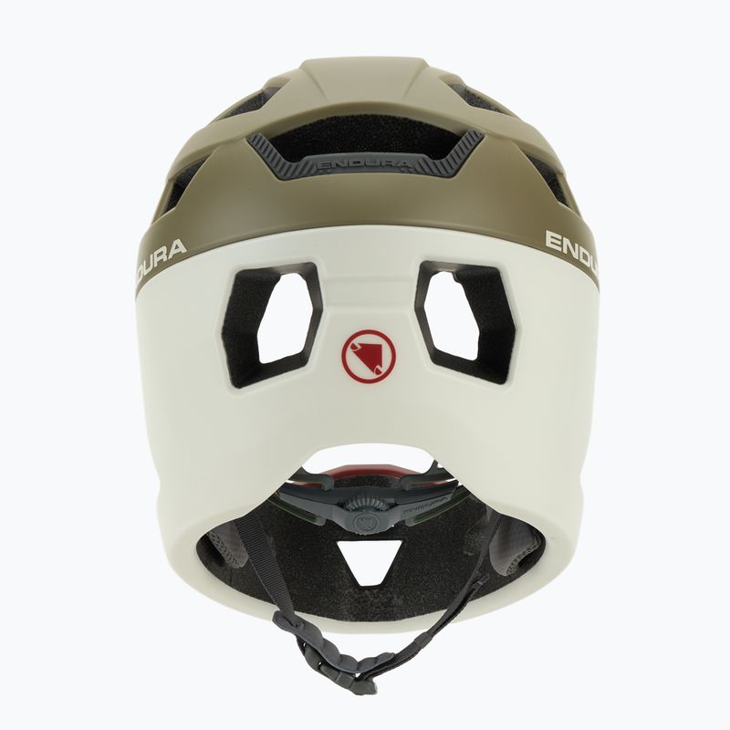 Endura Singletrack Full Face Fahrradhelm Tweed grün 4