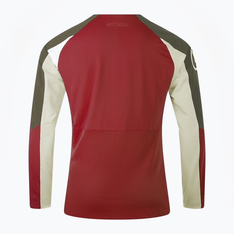 Endura MT500 Burner Lite Ziegel Herren Radfahren Longsleeve 2