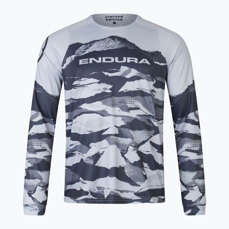 Herren Endura Mountain Camo Ltd Radfahren Longsleeve schwarz 4