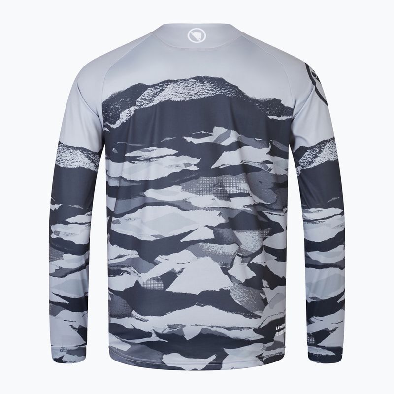 Herren Endura Mountain Camo Ltd Radfahren Longsleeve schwarz 5