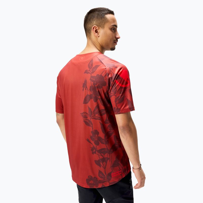 Herren Endura Botanic Ltd Gedruckt Ziegel Radfahren Trikot 3