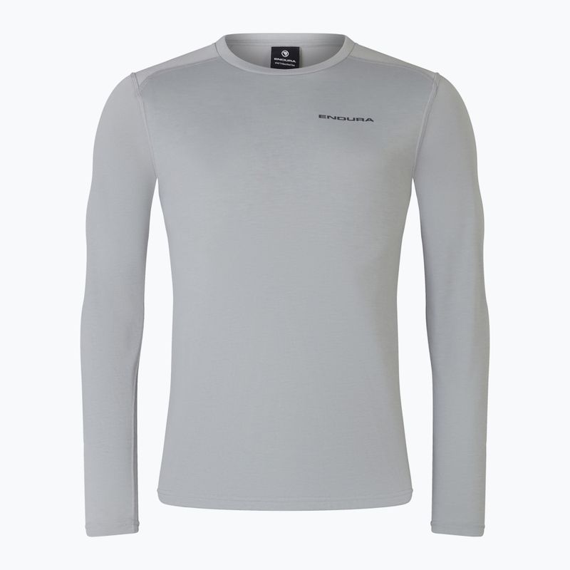 Herren Endura Loop Tech dreich grau Radfahren Longsleeve 4