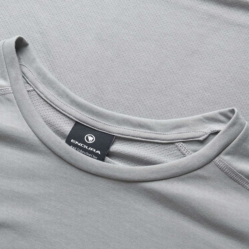 Herren Endura Loop Tech dreich grau Radfahren Longsleeve 6