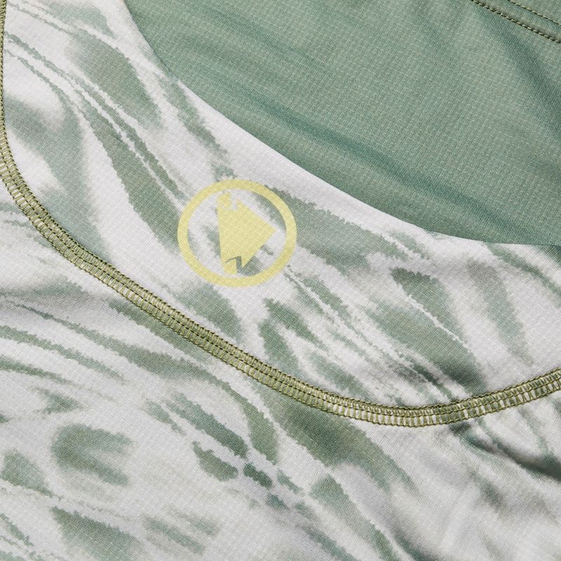 Damen Radfahren Trikot Endura Marble Ltd W machair grün 10