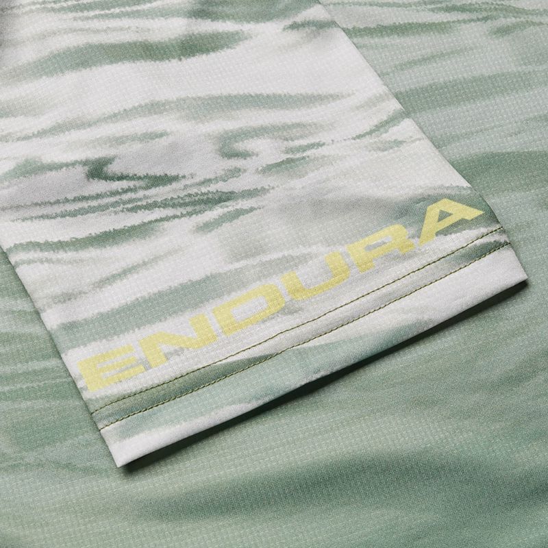 Damen Radfahren Trikot Endura Marble Ltd W machair grün 11