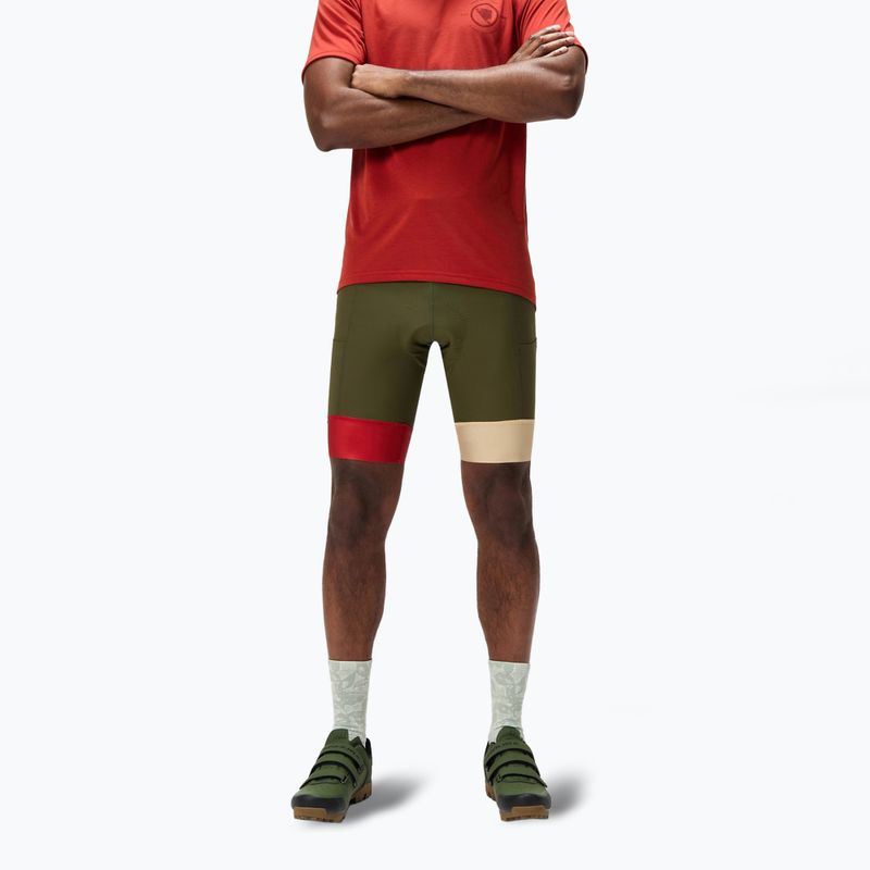 Herren Endura Loop Taille Bike Shorts Jäger