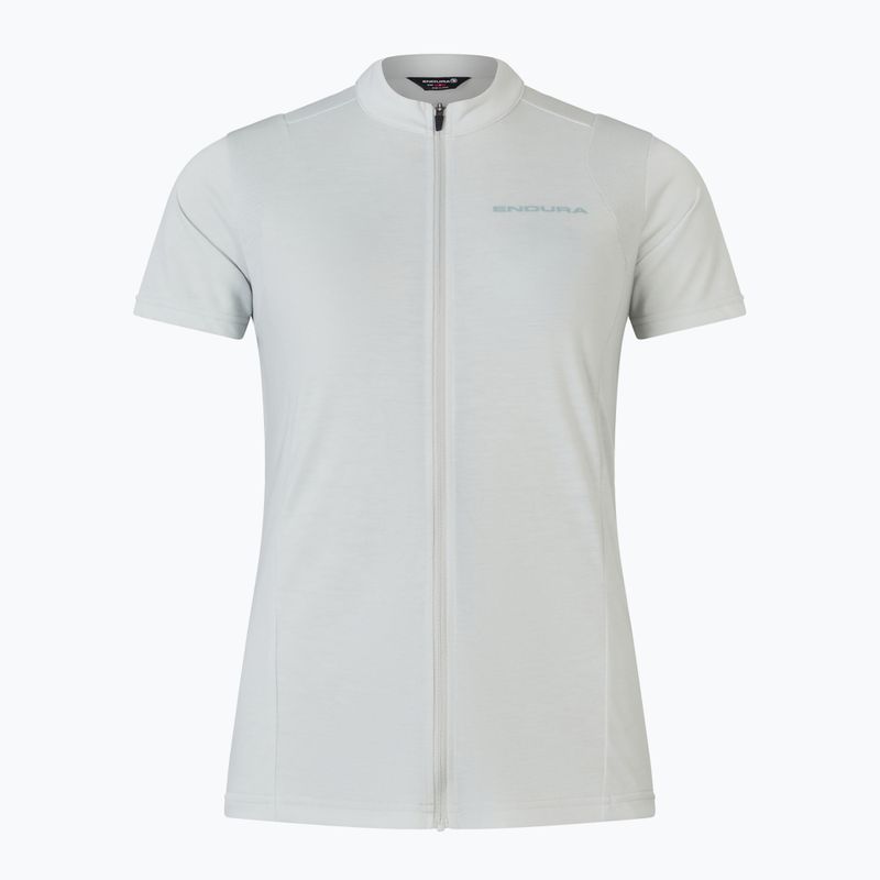 Frauen Radfahren Trikot Endura Loop Zipped mains grau 4