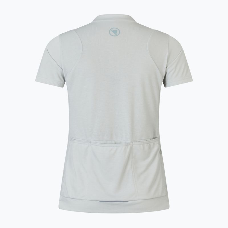 Frauen Radfahren Trikot Endura Loop Zipped mains grau 5