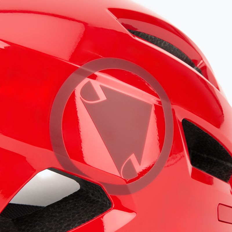 Endura Hummvee Flamme rot Fahrradhelm 6