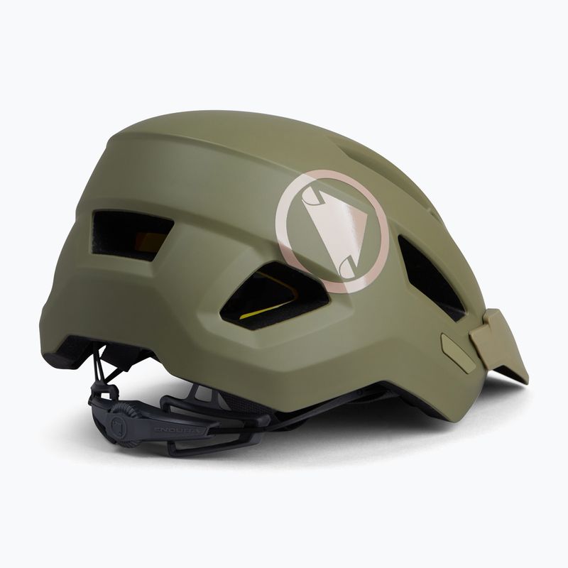 Endura Hummvee Tweed grün Fahrradhelm 3