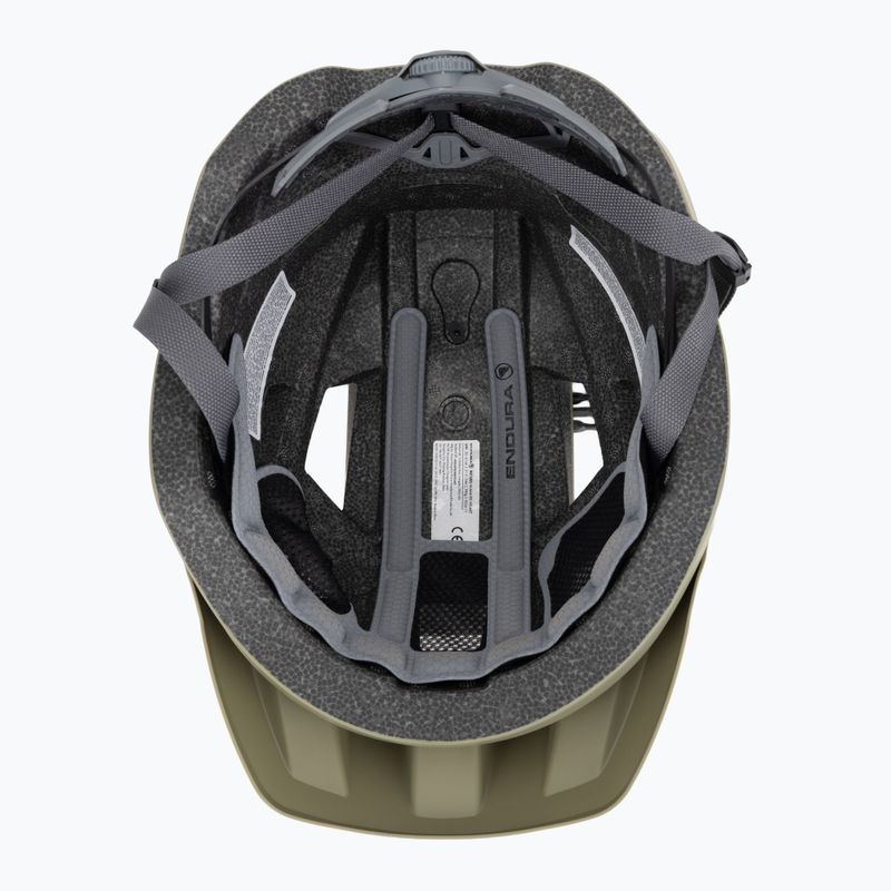Endura Hummvee Tweed grün Fahrradhelm 5