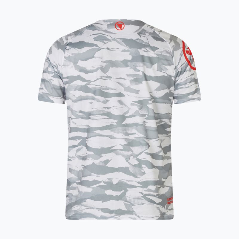 Herren Endura Mountain Camo Ltd Radfahren Trikot haar grau 5