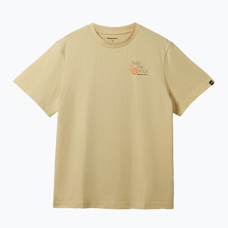 Endura Ride The Wild Graphic T-Shirt light sand