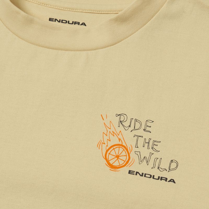 Fahrradtrikot Endura Ride The Wild Graphic light sand 3