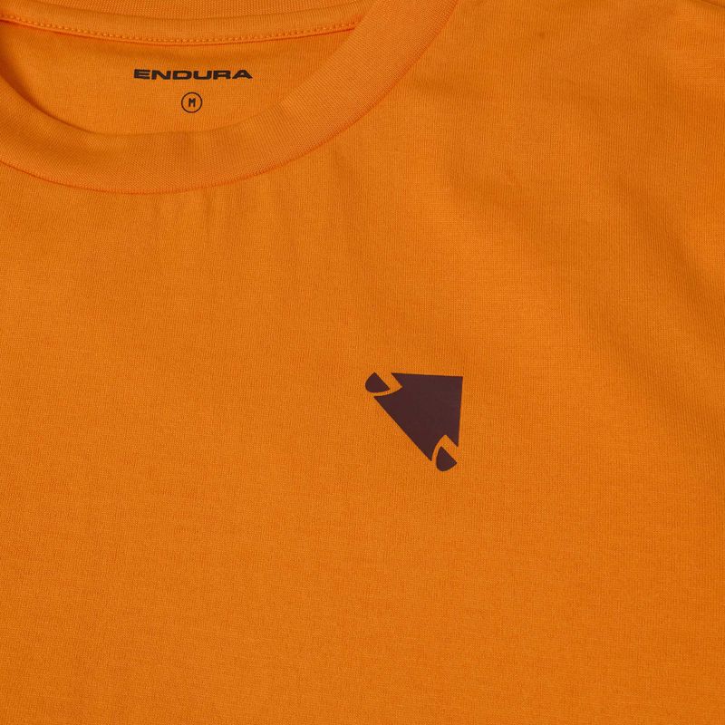Radtrikot Endura Icon Logo Graphic end orange 3