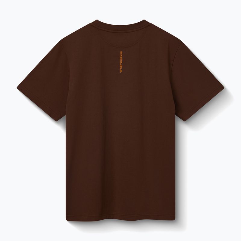 Fahrradtrikot Endura Icon Logo Graphic Tee end mahogany 2
