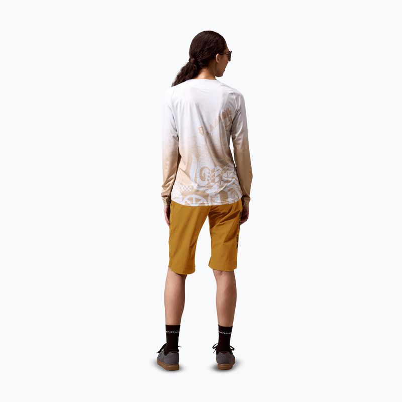 Damen Fahrrad-Langarmshirt Endura Singletrack Print W aero blue 4