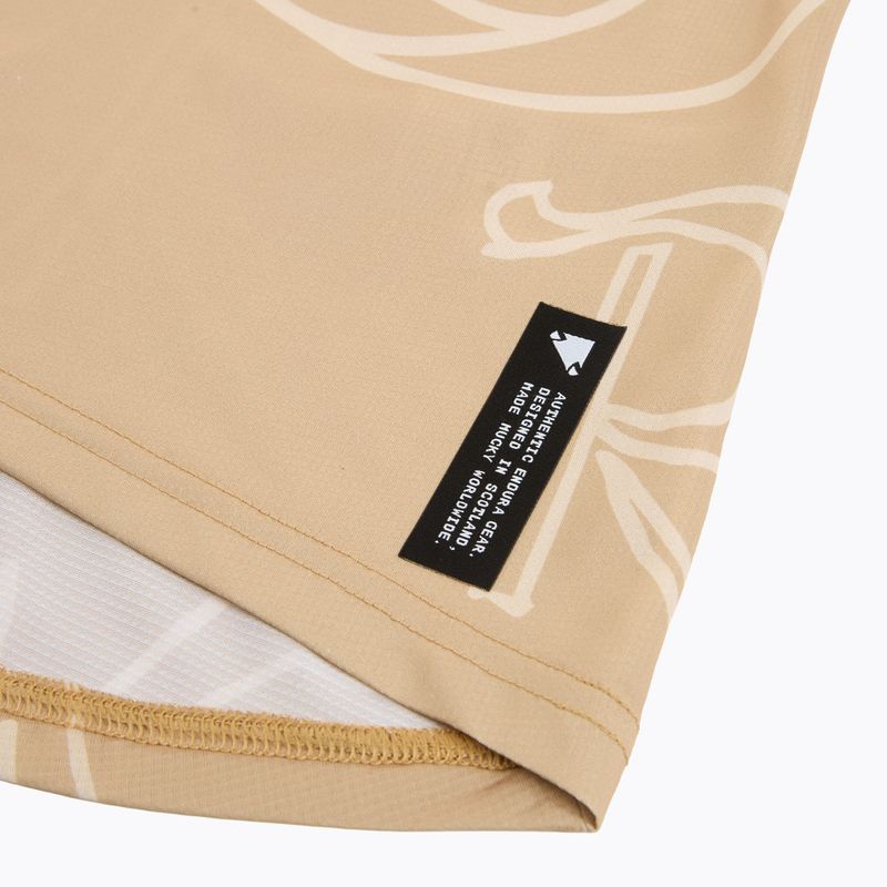 Damen Fahrradtrikot Endura Singletrack Print W sand 4