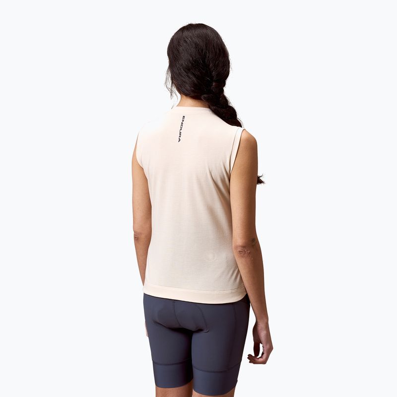Fahrrad-Unterhemd Damen Endura Loop Tech Tank W light sand 4