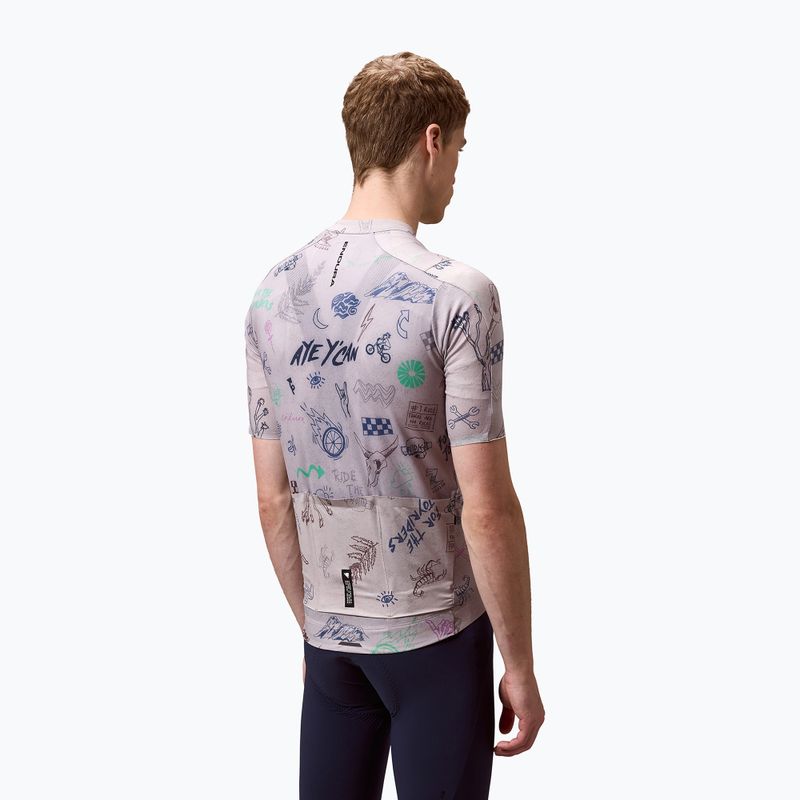 Radtrikot Herren Endura Pro SL Print titanium 4