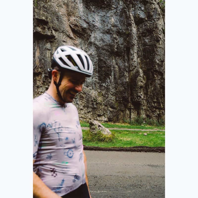 Radtrikot Herren Endura Pro SL Print titanium 8