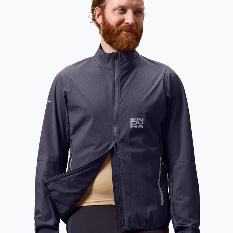 Herren-Fahrradjacke Endura Alltrack Ride Packable Jacket carbon grey 4