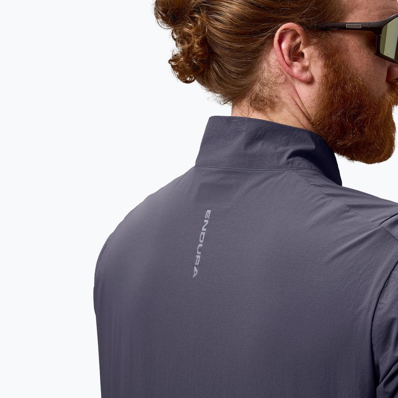 Herren-Fahrradjacke Endura Alltrack Ride Packable Jacket carbon grey 5