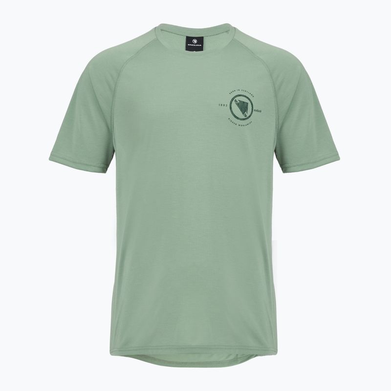 Radtrikot Herren Endura Loop Tech sage green