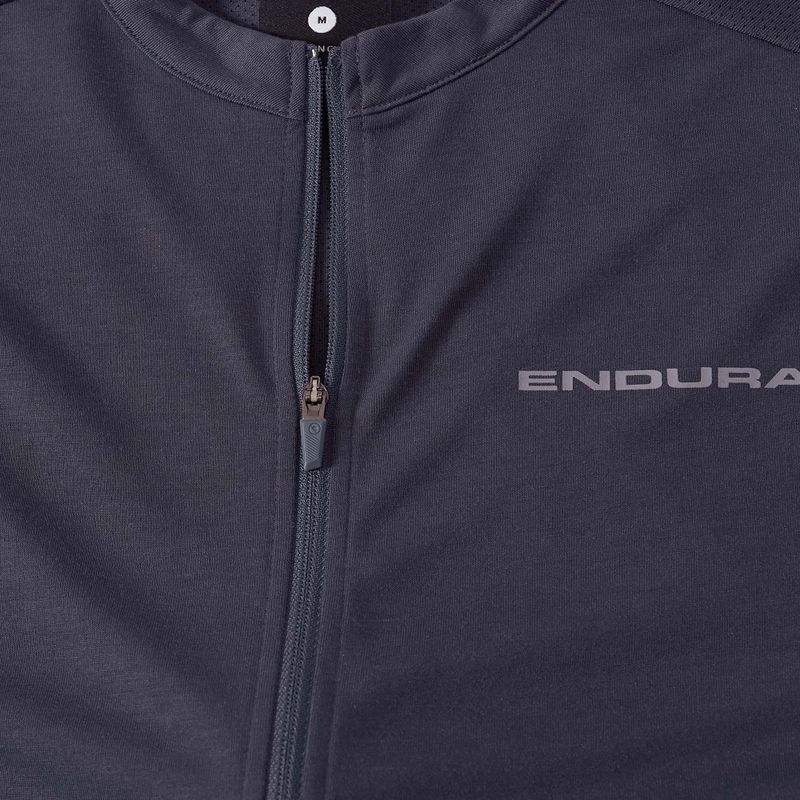 Radtrikot Herren Endura Loop Zipped carbon grey 9