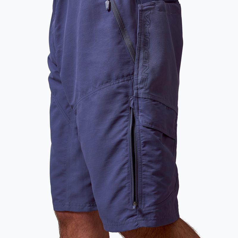 Radlershorts Herren Endura Hummvee Short indigo rock 7
