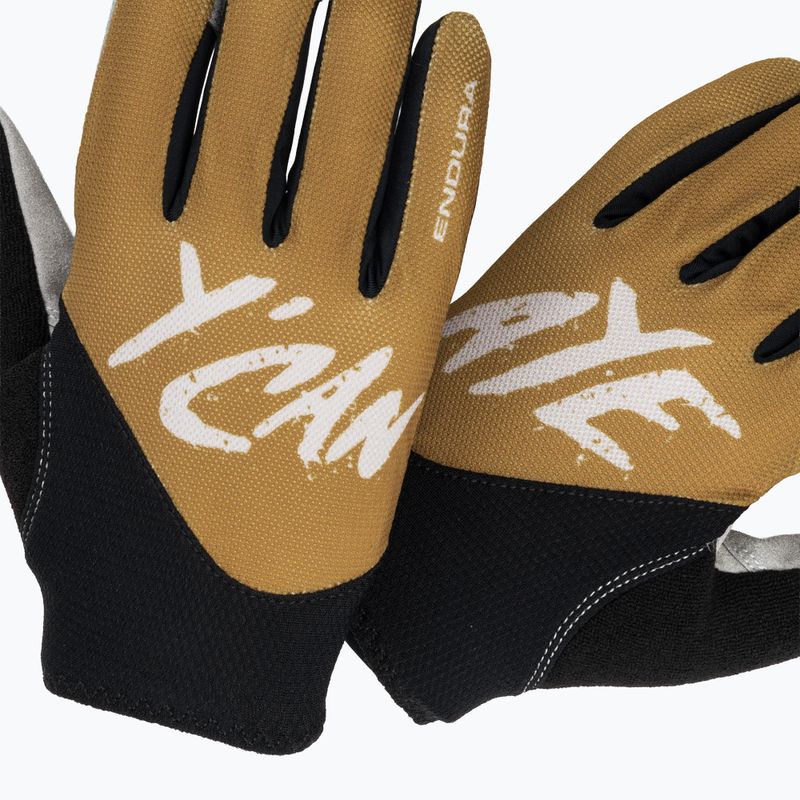 Herren-Fahrradhandschuhe Endura Hummvee Lite Icon trail bronze 6